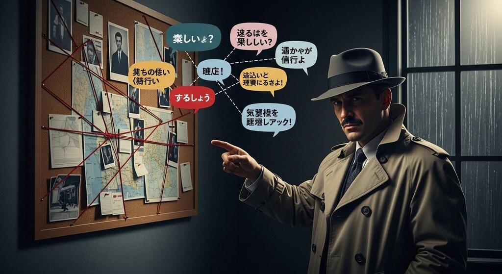 今日は探偵に喋らせてみた