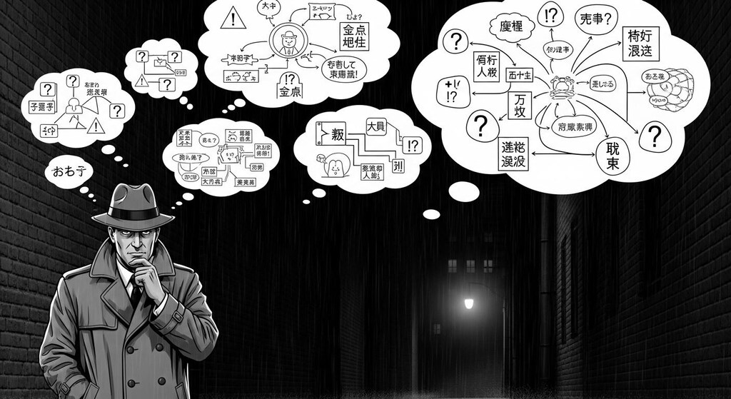 今日は探偵に喋らせてみた