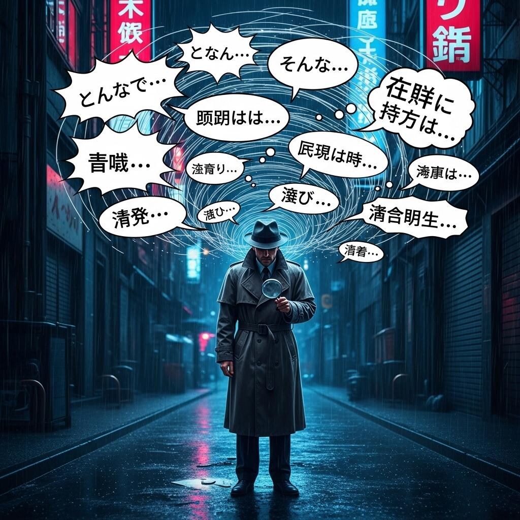 今日は探偵に喋らせてみた