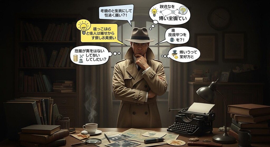 今日は探偵に喋らせてみた