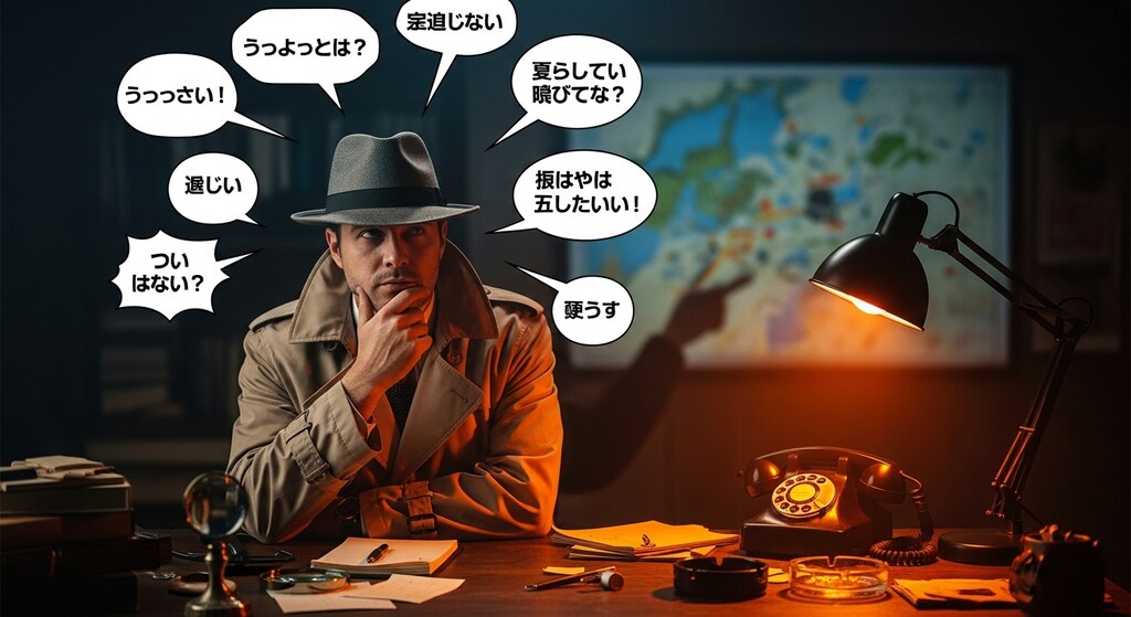 今日は探偵に喋らせてみた