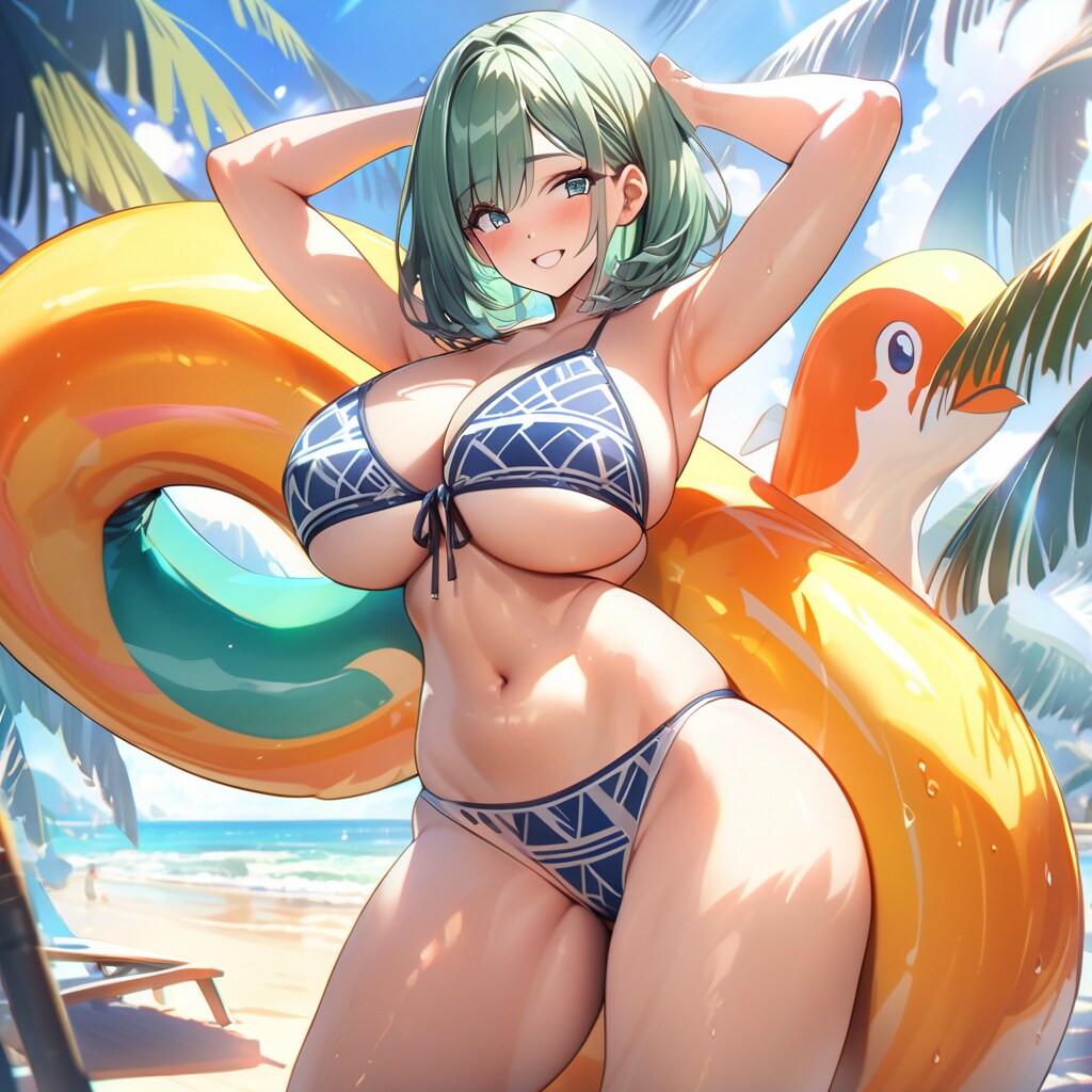 うちの子たちの水着2