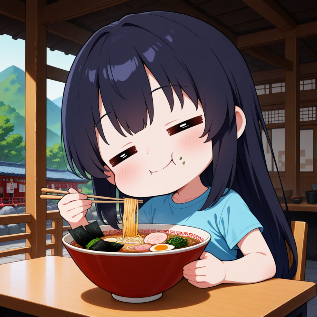 名店のラーメン