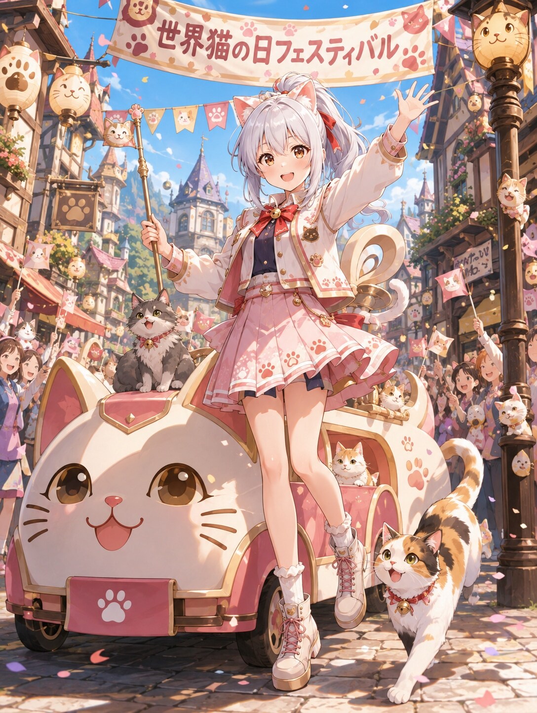 エル「世界猫の日にゃん」