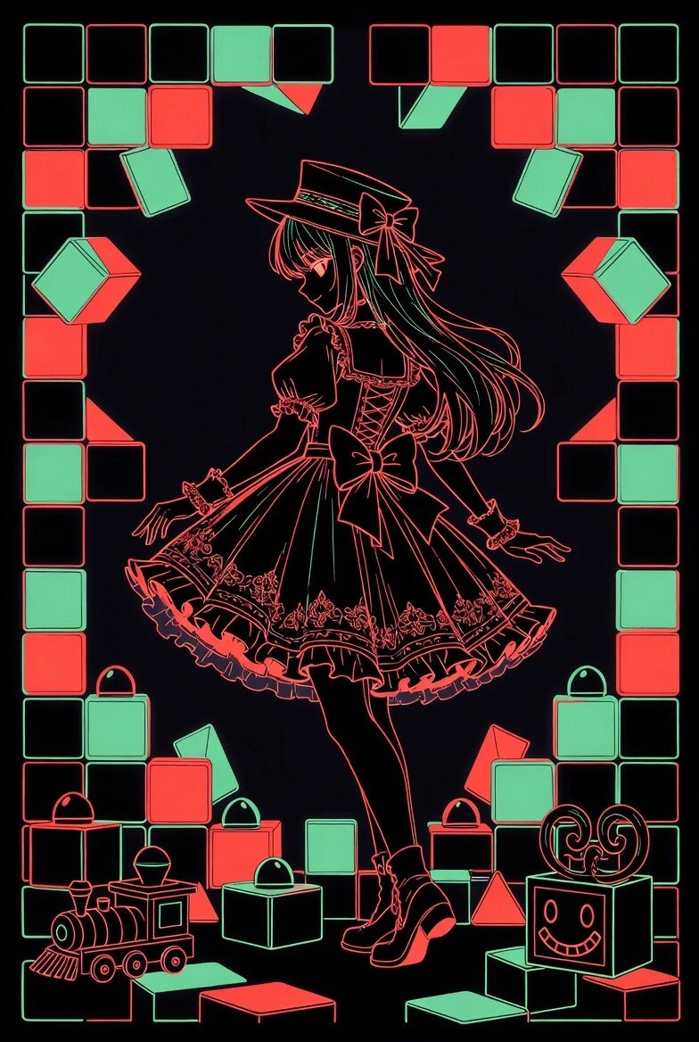 Gothic Lolita Alice in Toy World