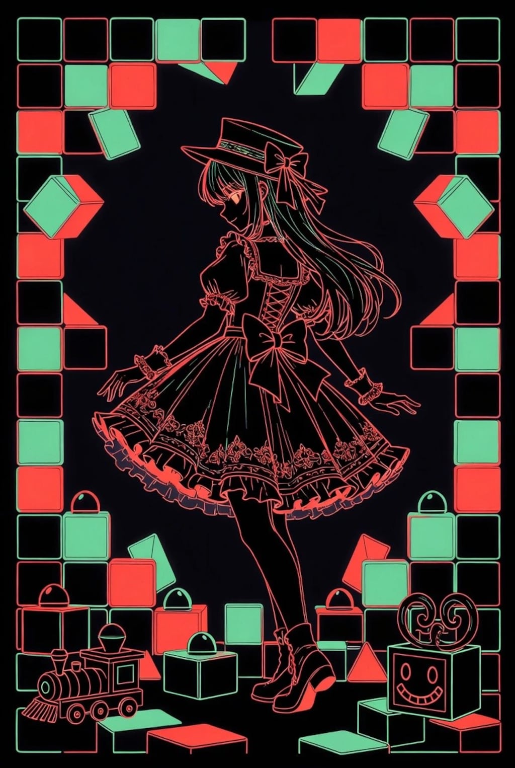 Gothic Lolita Alice in Toy World