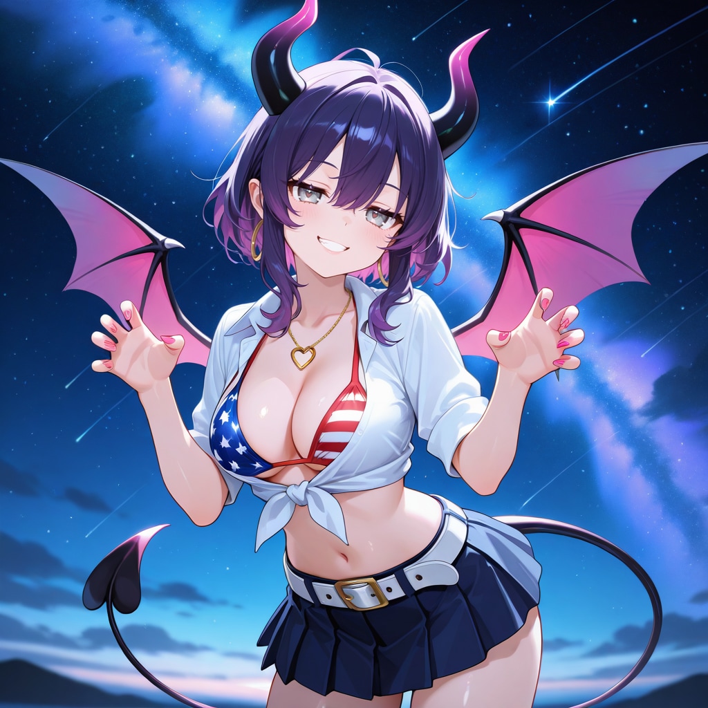 アメスクサキュバス | の人気AIイラスト・グラビア