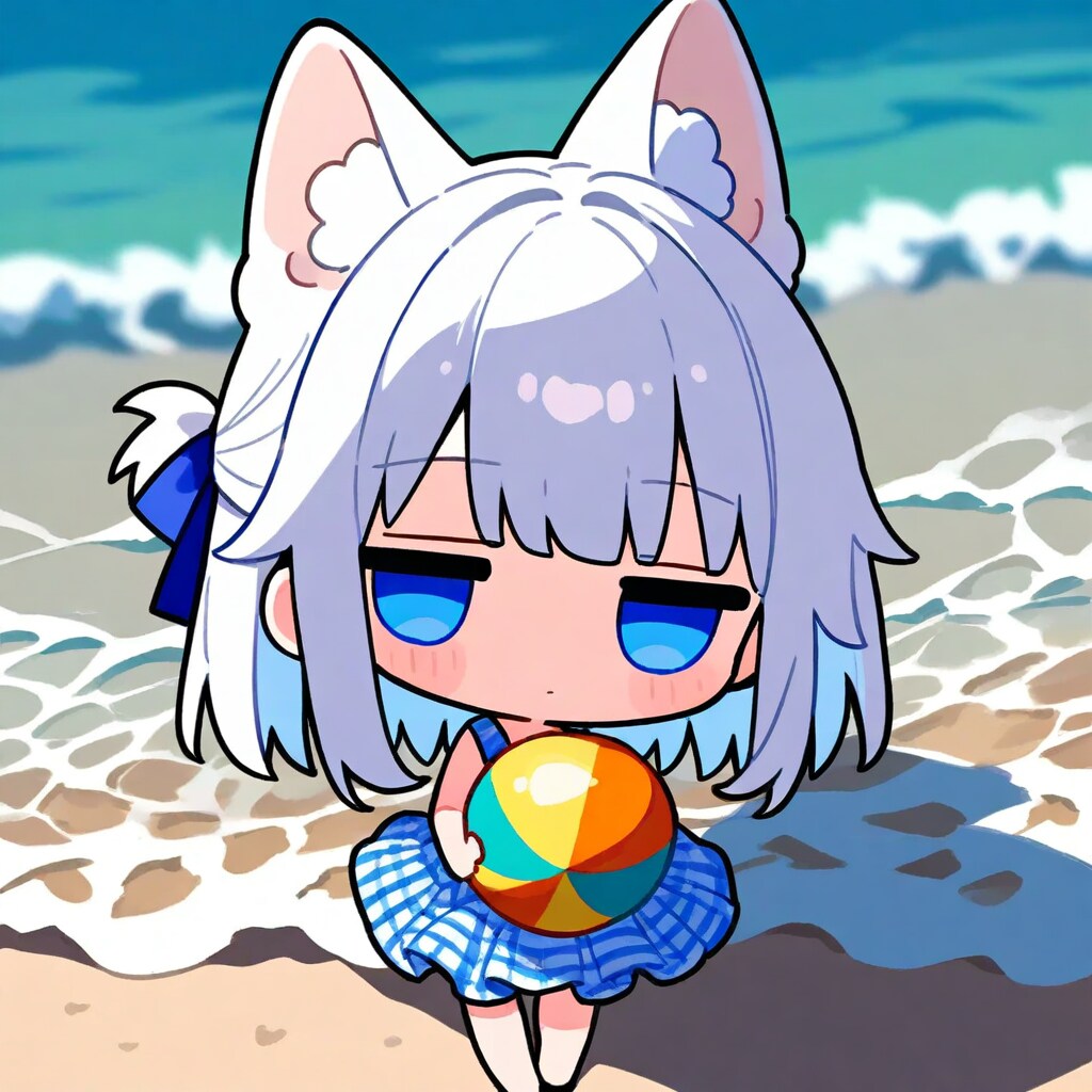 にゅーーん(おすまし)