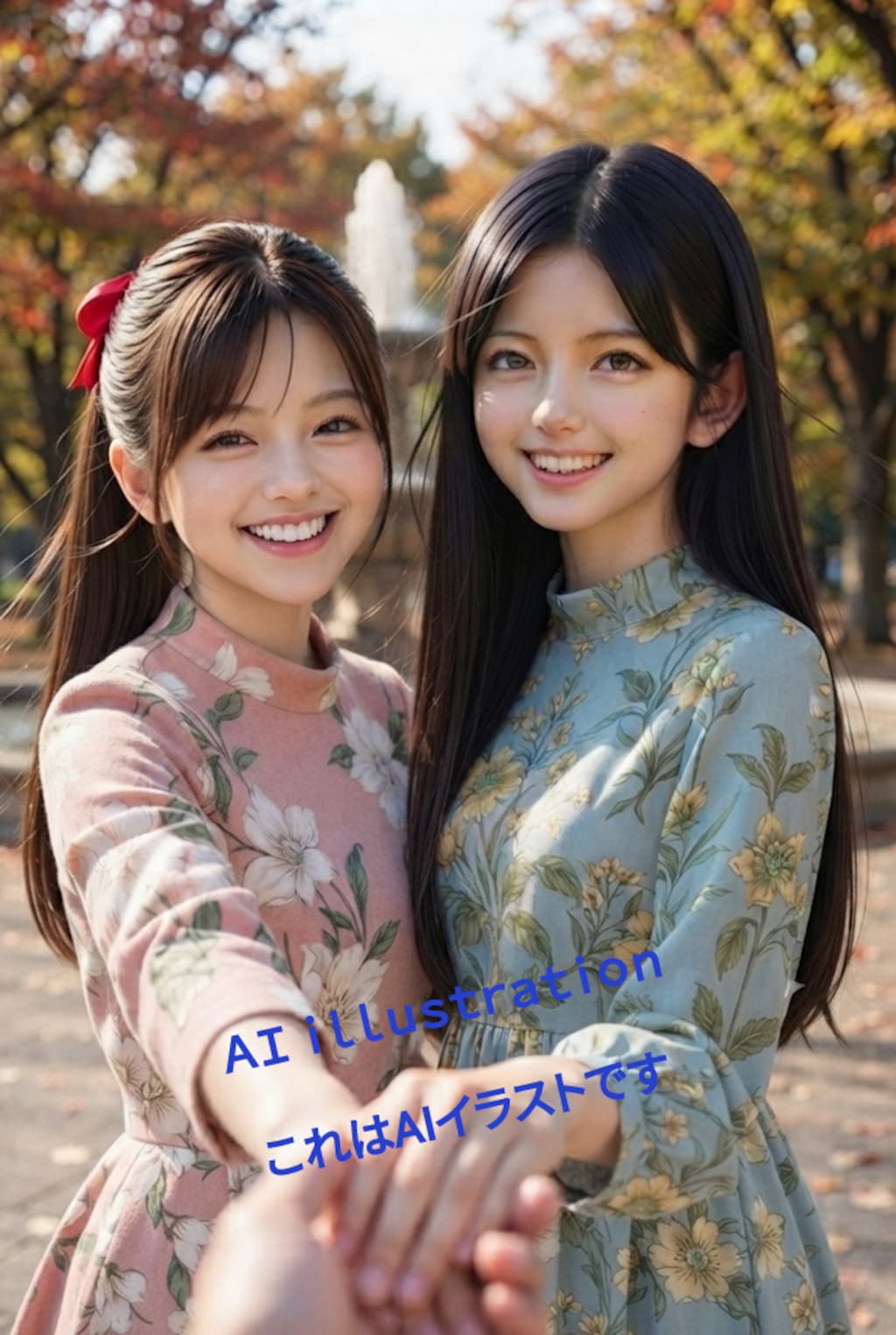 さすがに、この3人デートは妄想だけどさ──  ボクにとってのふたりの初恋の美少女。 秋の涼風に揺れる髪と笑顔を見られたら、もっと頑張れたのかな。  でもね…