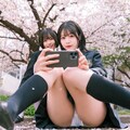 自撮りとパンチラJK 7枚目