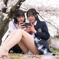 自撮りとパンチラJK 10枚目