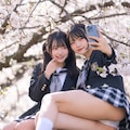 自撮りとパンチラJK 3枚目