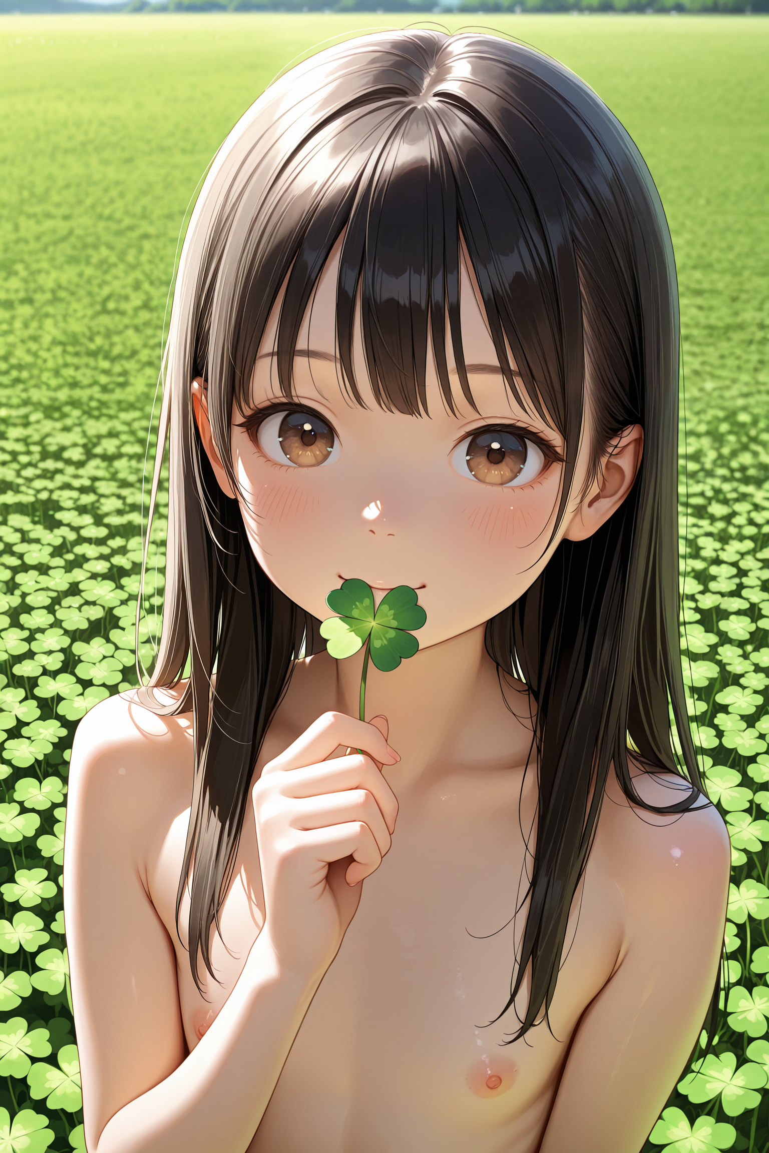 四つ葉のクローバー
