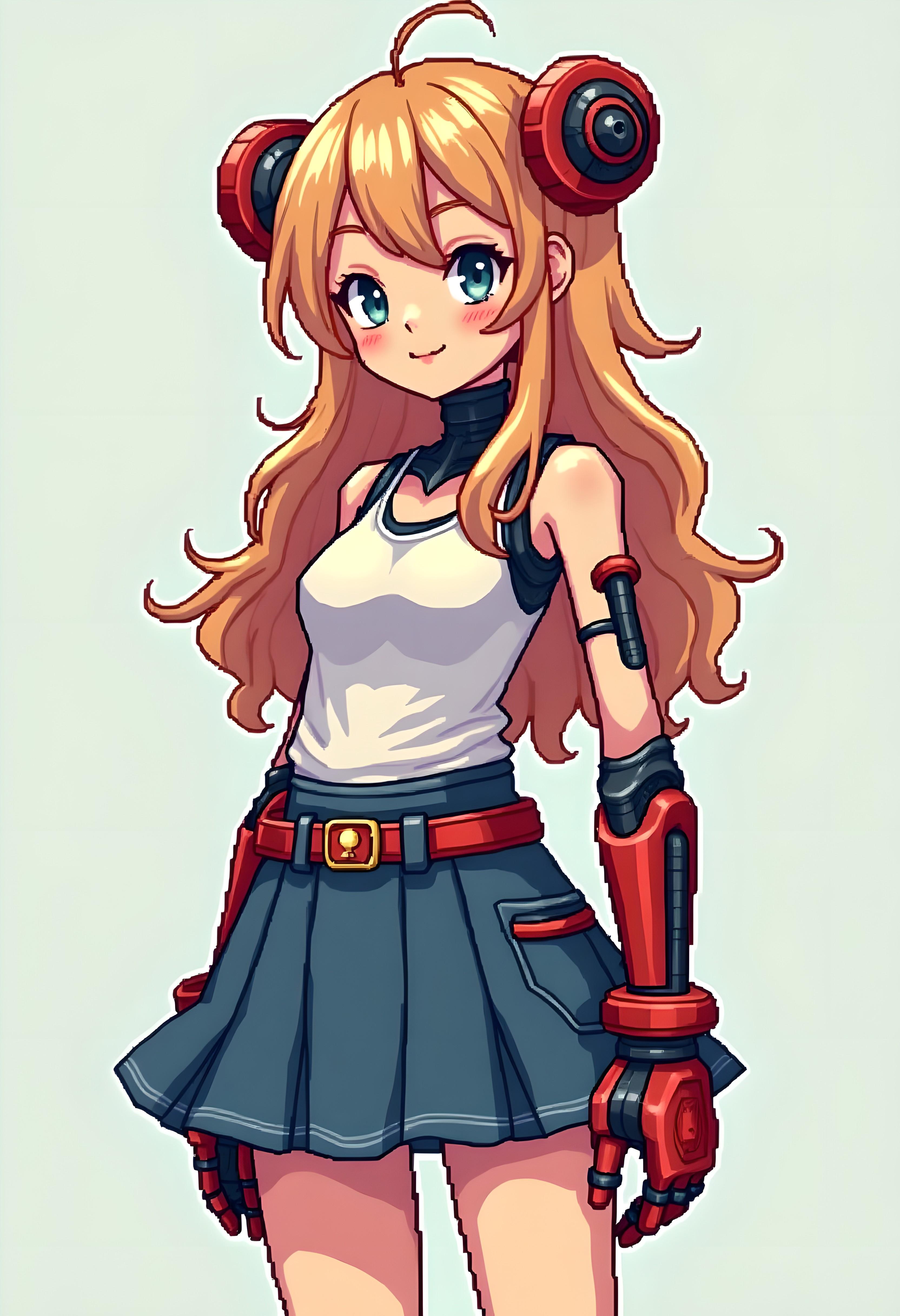 メカ娘2702号 | の人気AIイラスト・グラビア