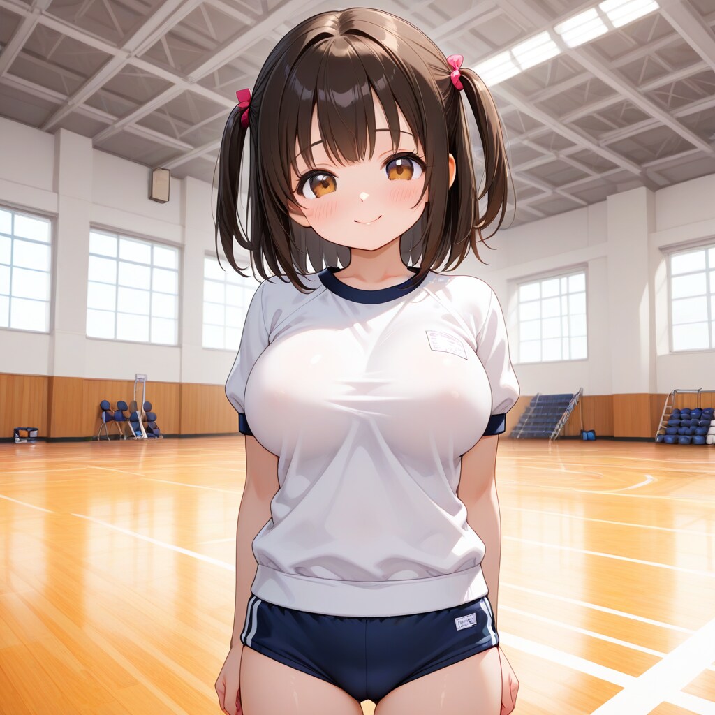 体操服の女の子