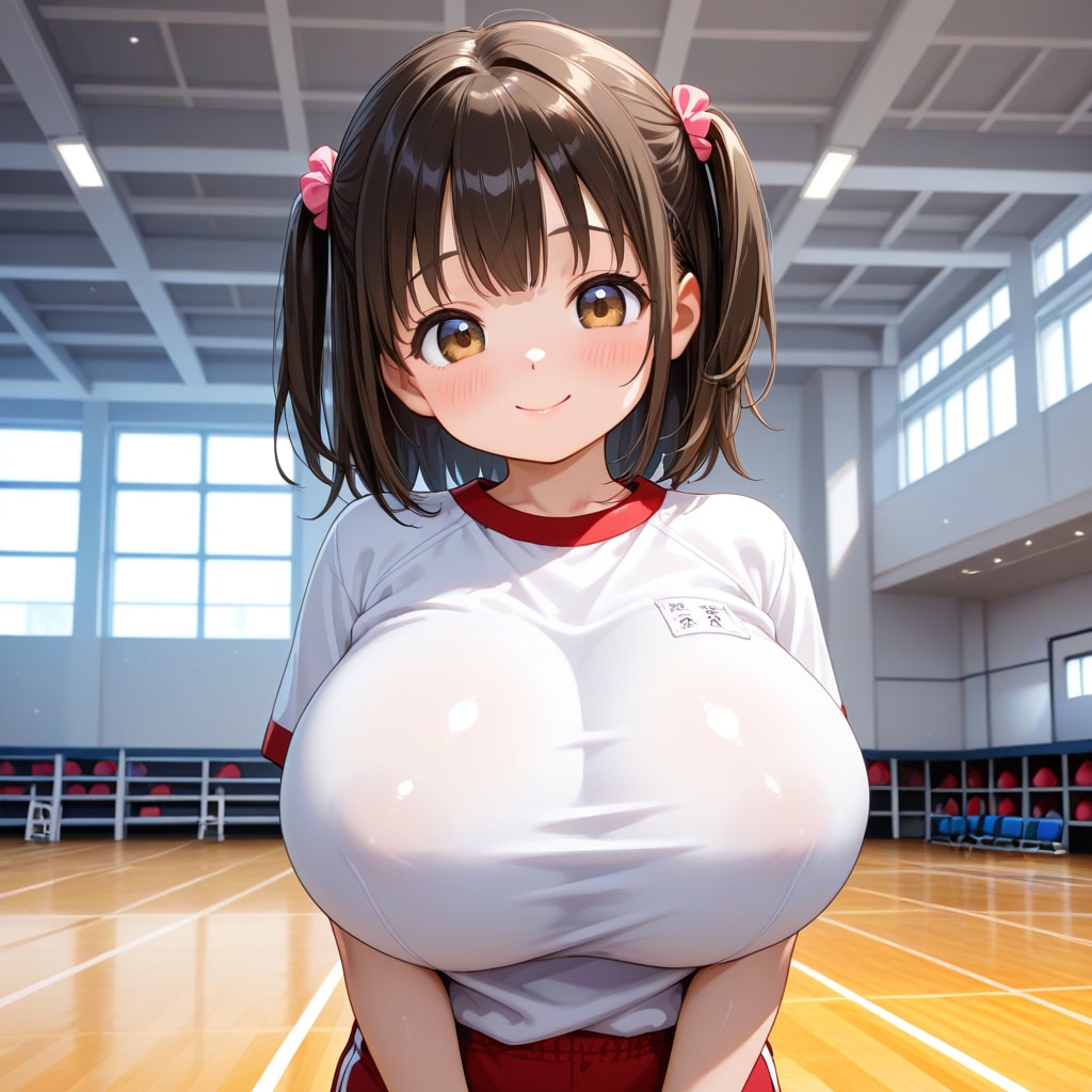 体操服の女の子