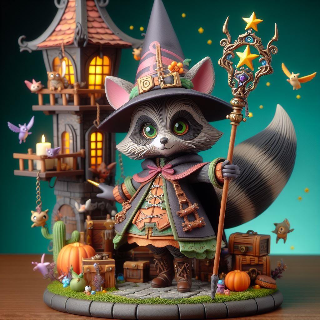アライグマの魔術師