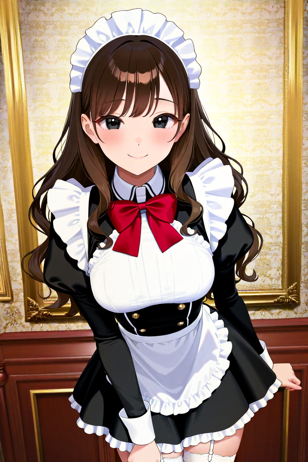 レミンシーさんとこの吉城寺冴ちゃんR　メイド | の人気AIイラスト・グラビア