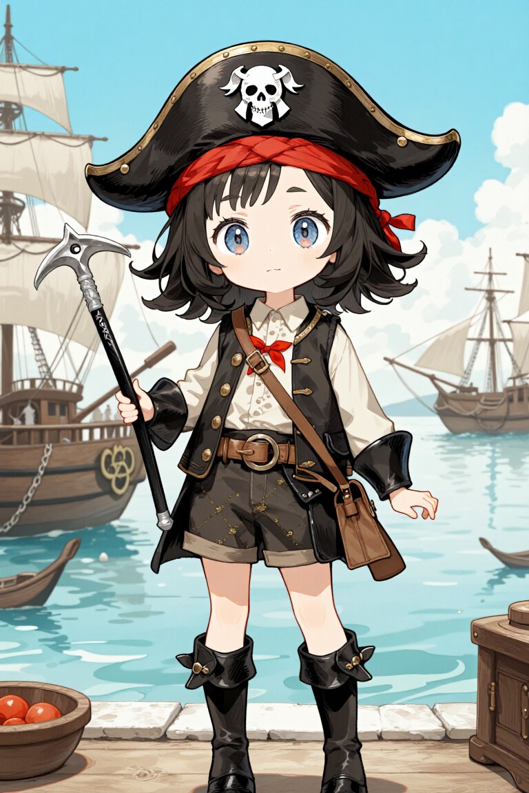 カワイイ海賊 | の人気AIイラスト・グラビア