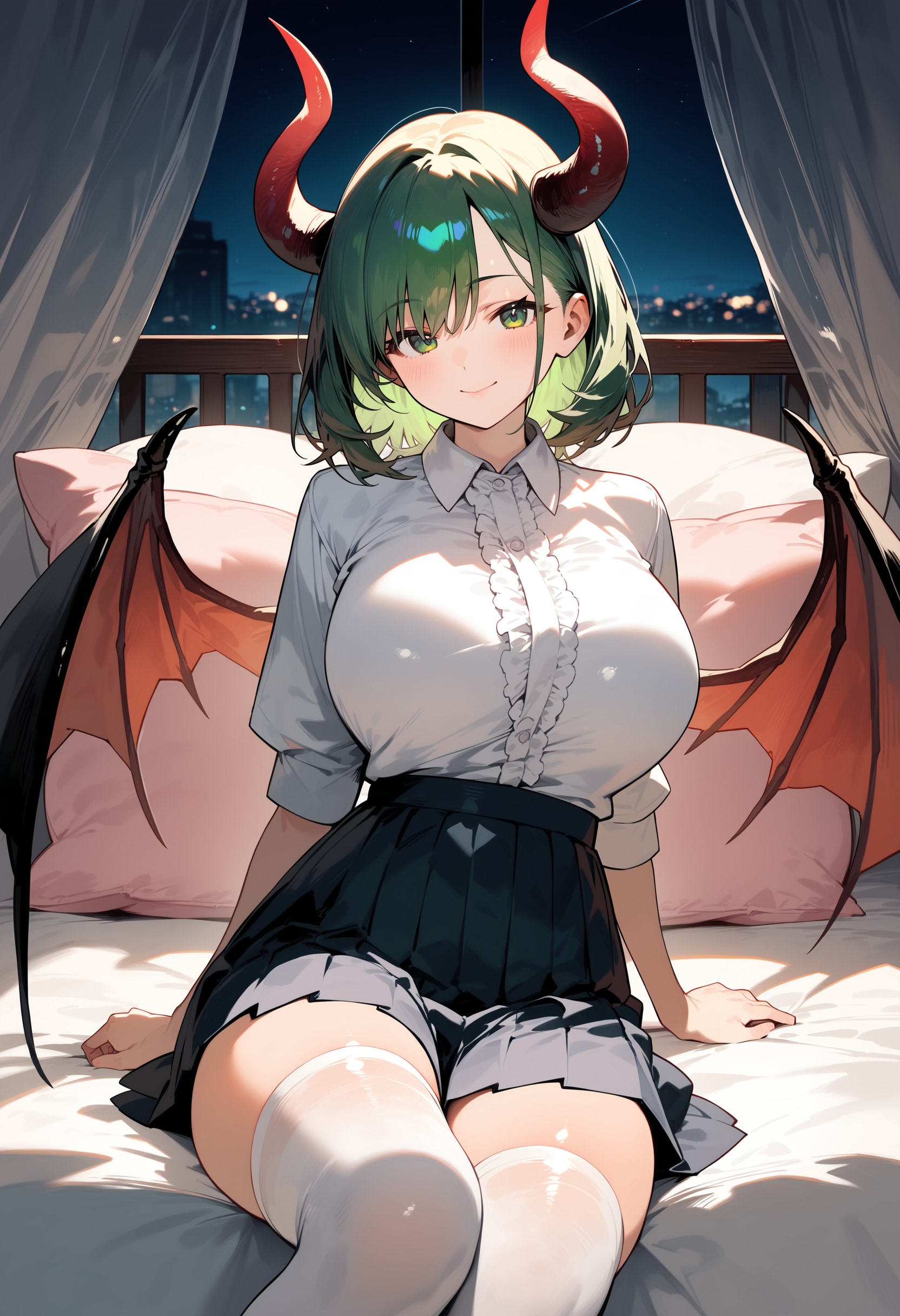 サキュバスの日常 | の人気AIイラスト・グラビア