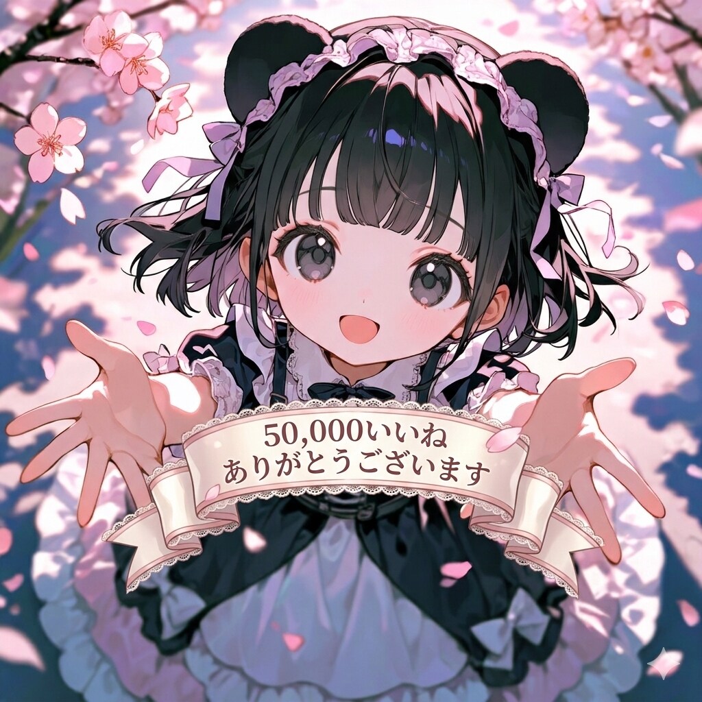 50,000いいね記念 | の人気AIイラスト・グラビア