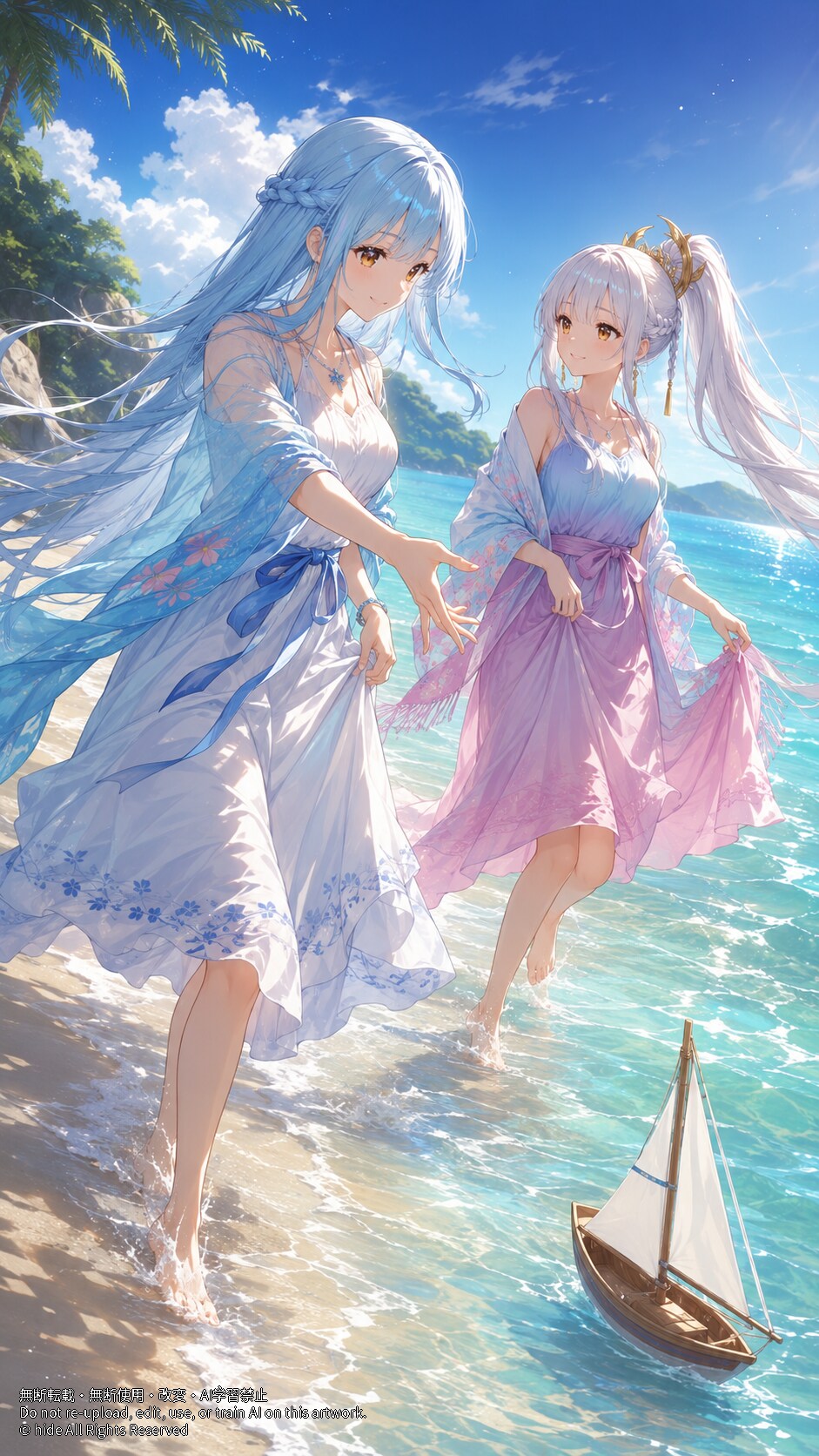 小さな帆を追いかけて | の人気AIイラスト・グラビア