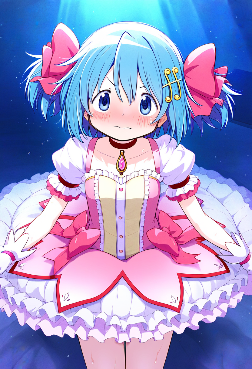 魔法少女の衣装交換