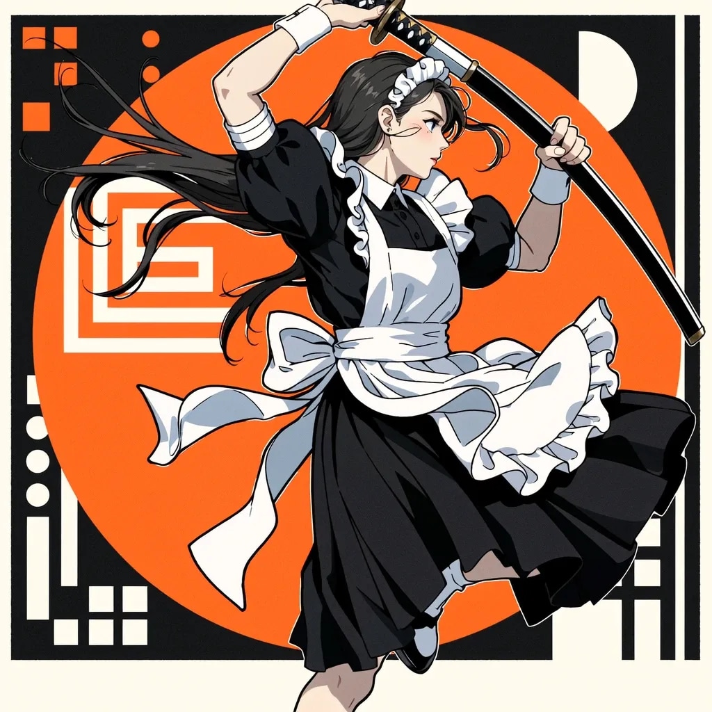和×刀×メイド