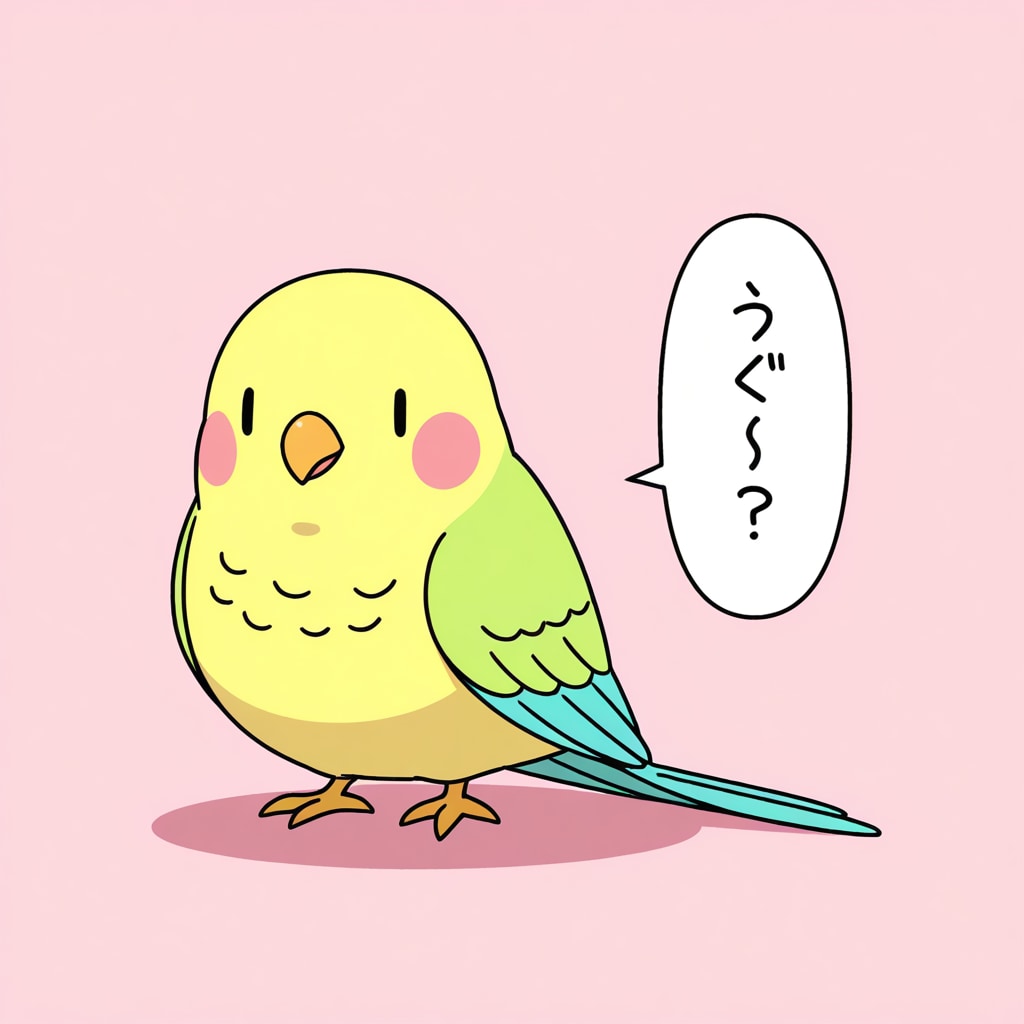気まぐれインコ