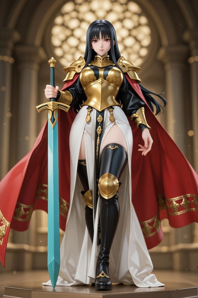 聖騎士オーレルのフィギュア