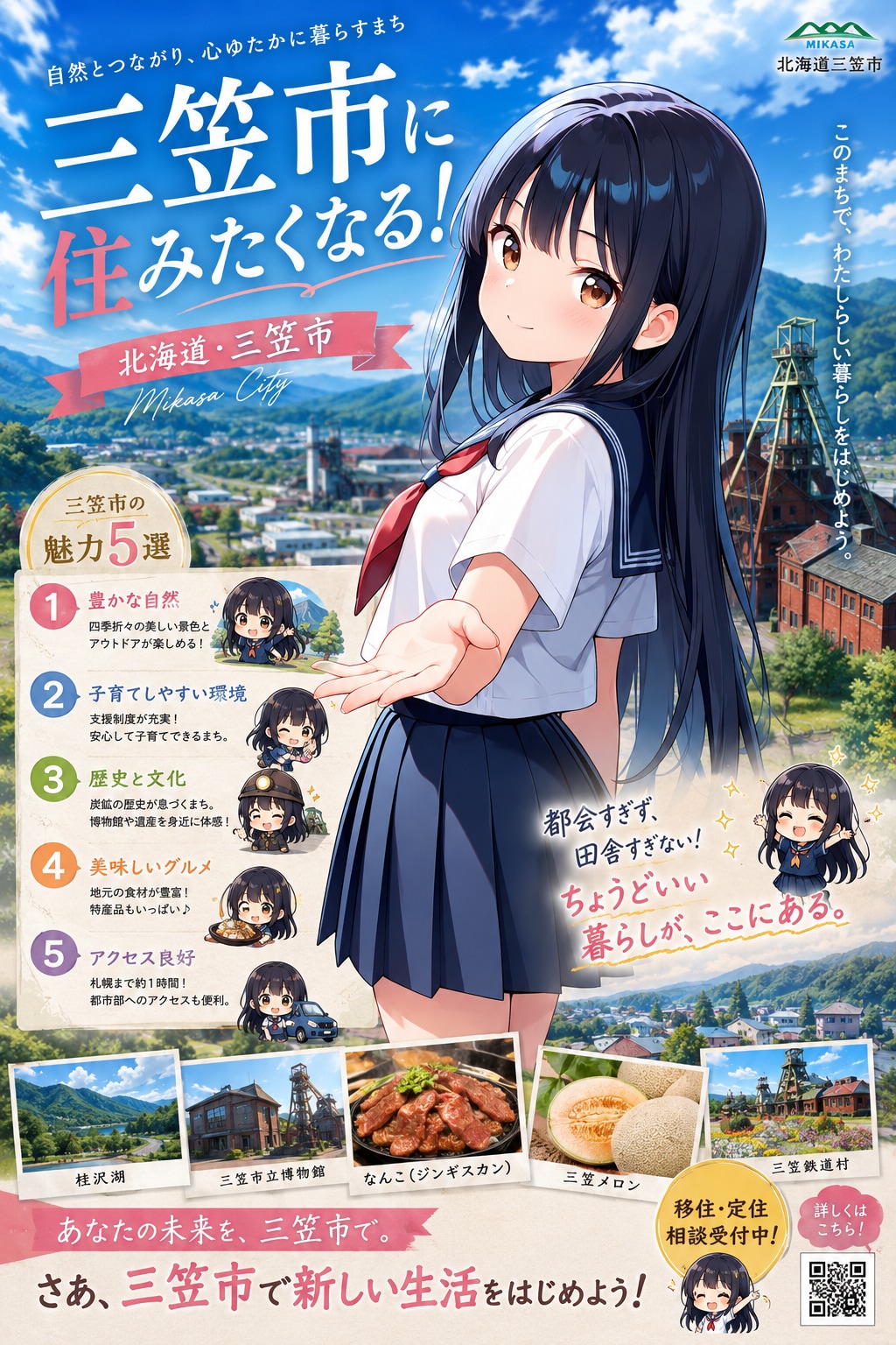 三笠市で暮らそう