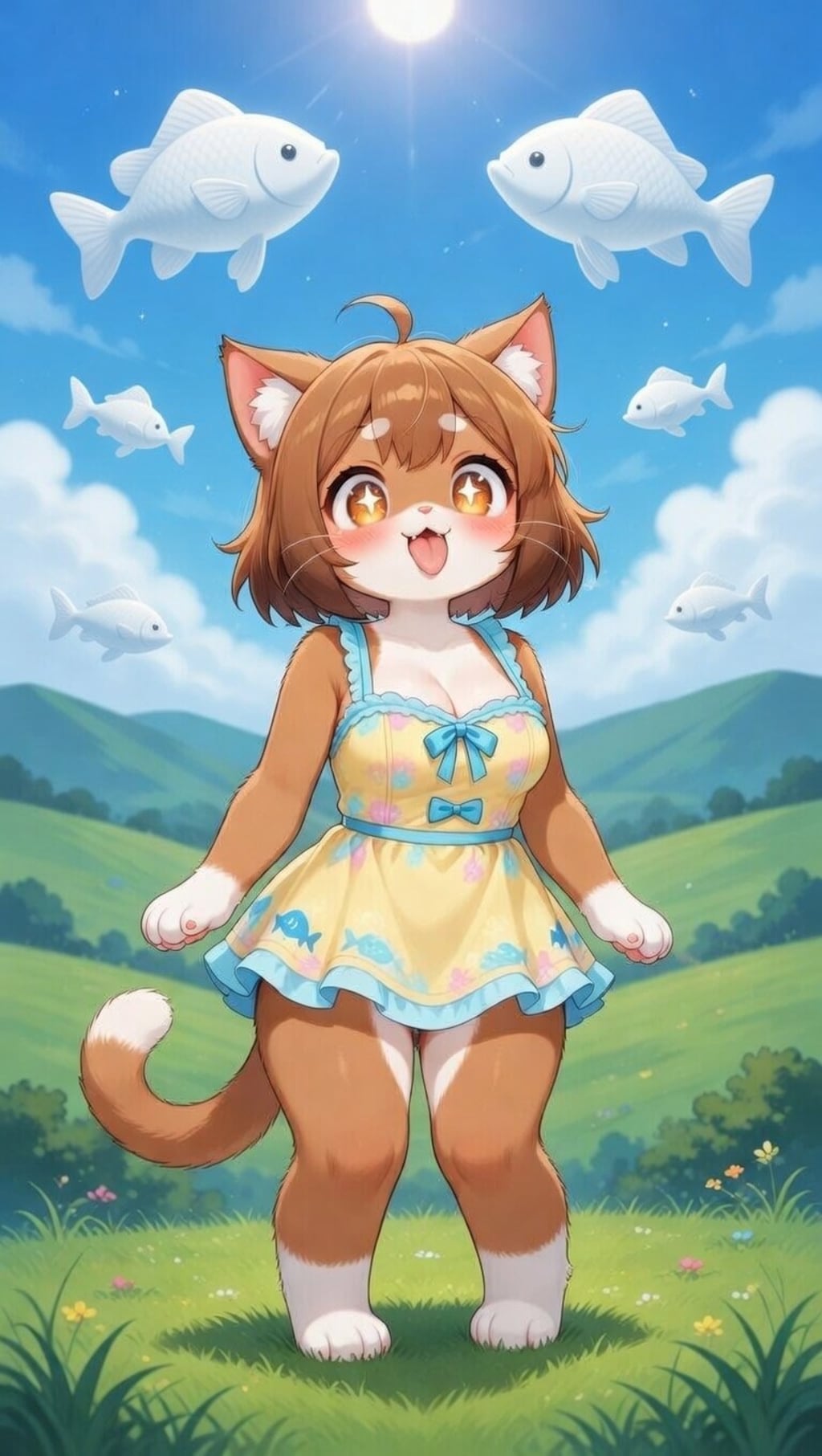 坂の上の(お魚みたいな)雲