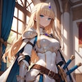新キャラ登場、蒼雷の剣姫「ステラ・リーン」(アーマードレスバージョン) 3枚目