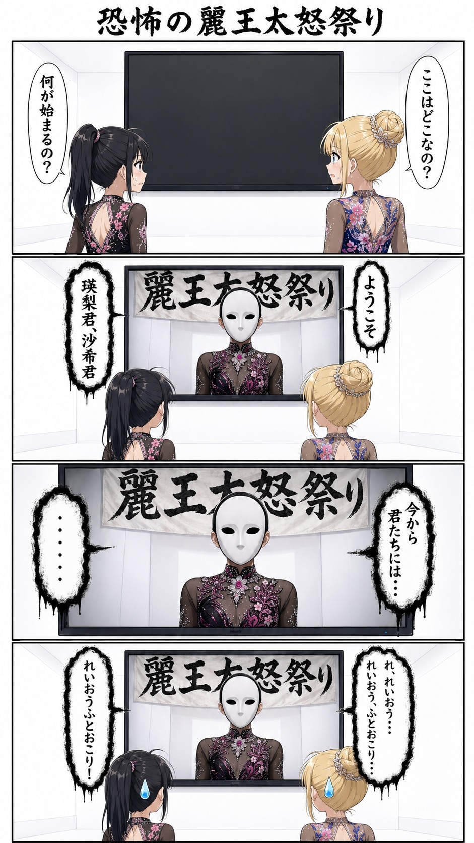 【漫画】恐怖の麗王太怒祭り