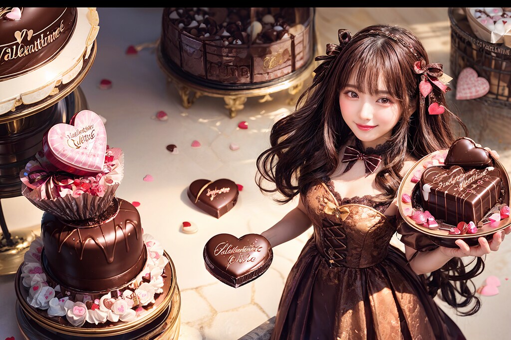 チョコの国から来た娘