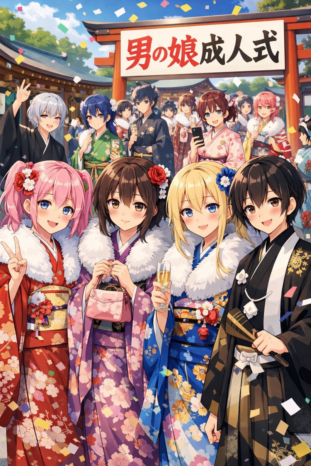 男の娘だけの成人式