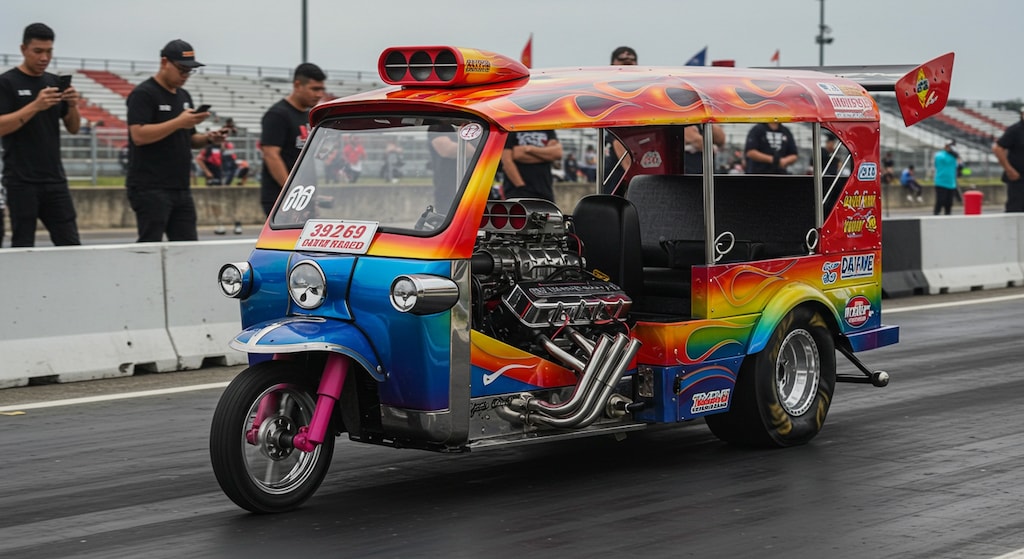 トゥクトゥクドラッグカー