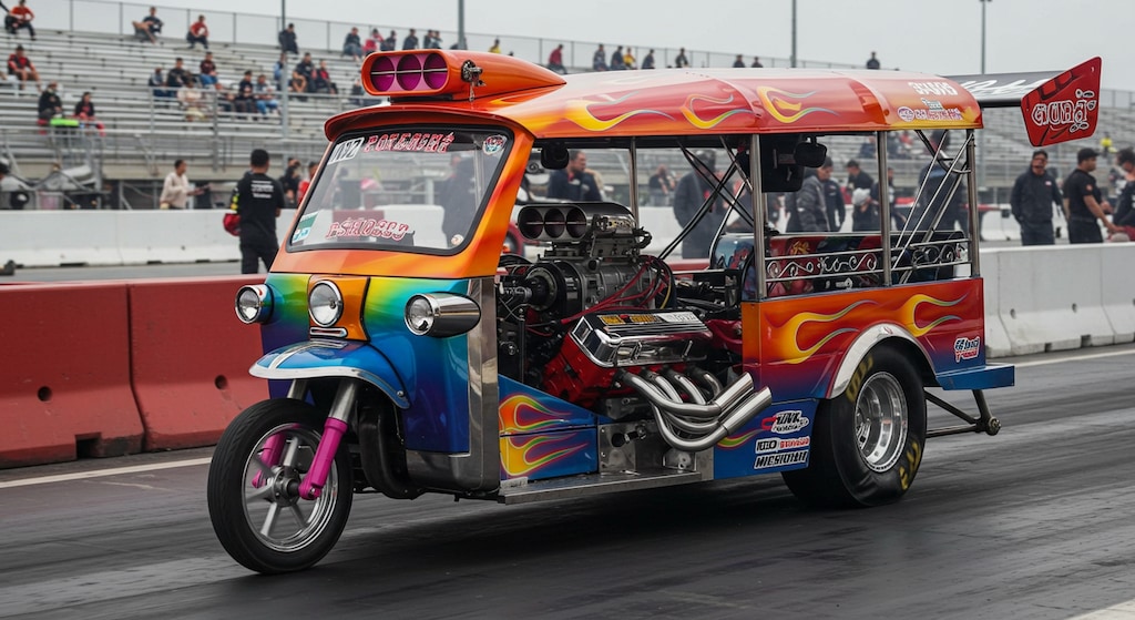 トゥクトゥクドラッグカー