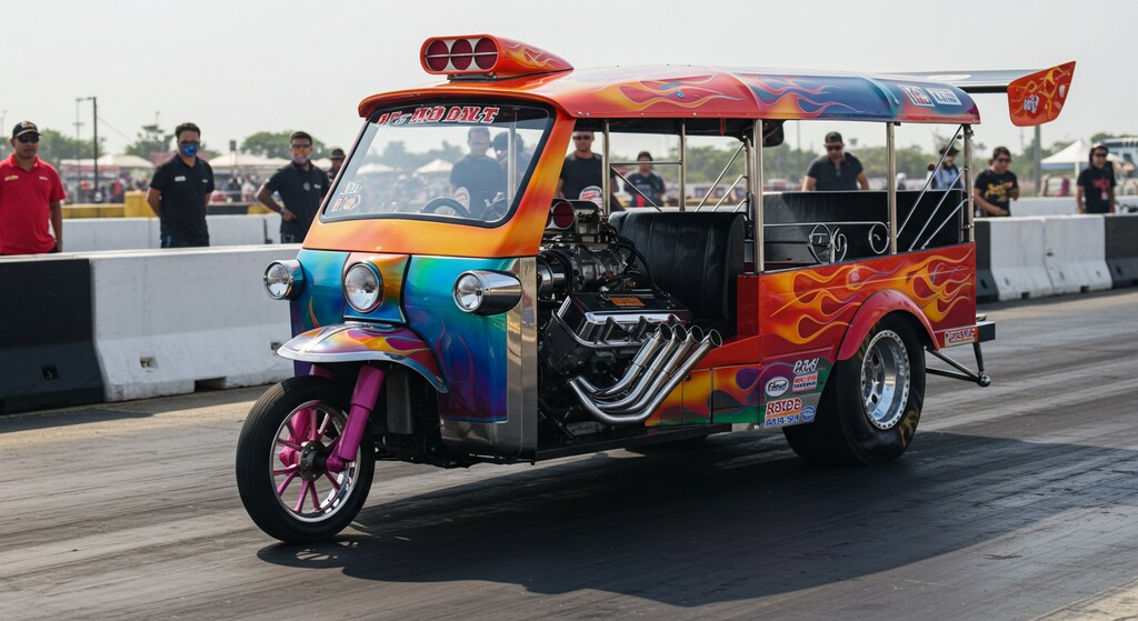 トゥクトゥクドラッグカー