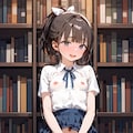 図書館でひとりエッチ 6枚目