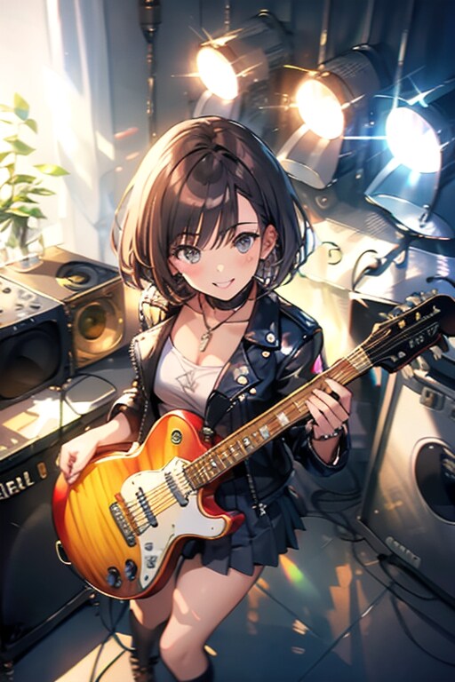 ギター女ウルフ