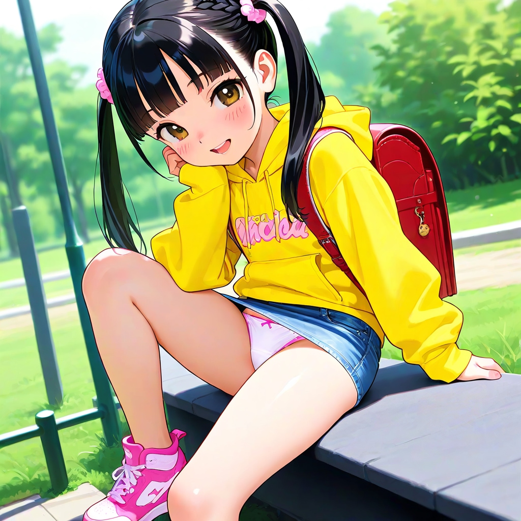 ツインテ子
