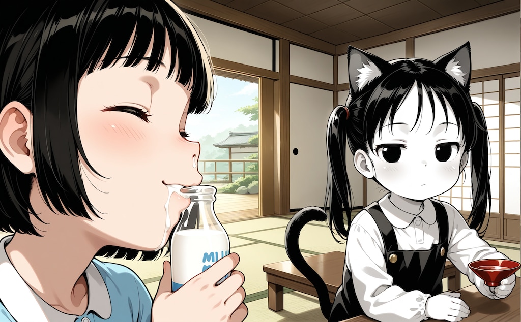 酒飲みとミルク飲み