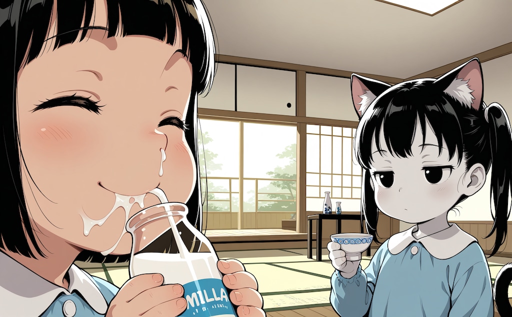 酒飲みとミルク飲み