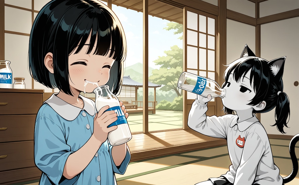 酒飲みとミルク飲み