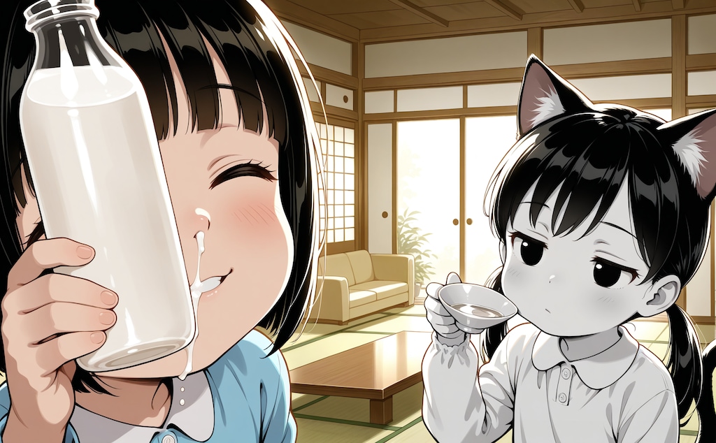 酒飲みとミルク飲み
