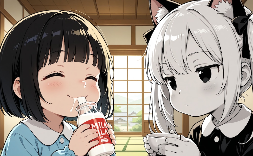 酒飲みとミルク飲み