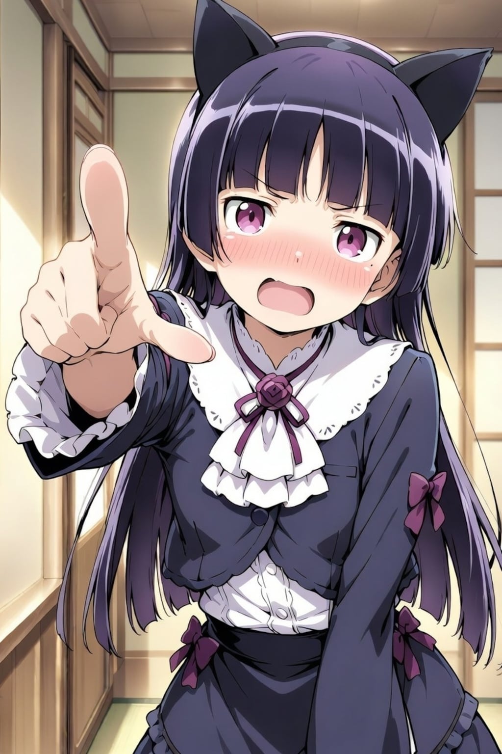 26013001 黒猫ちゃん