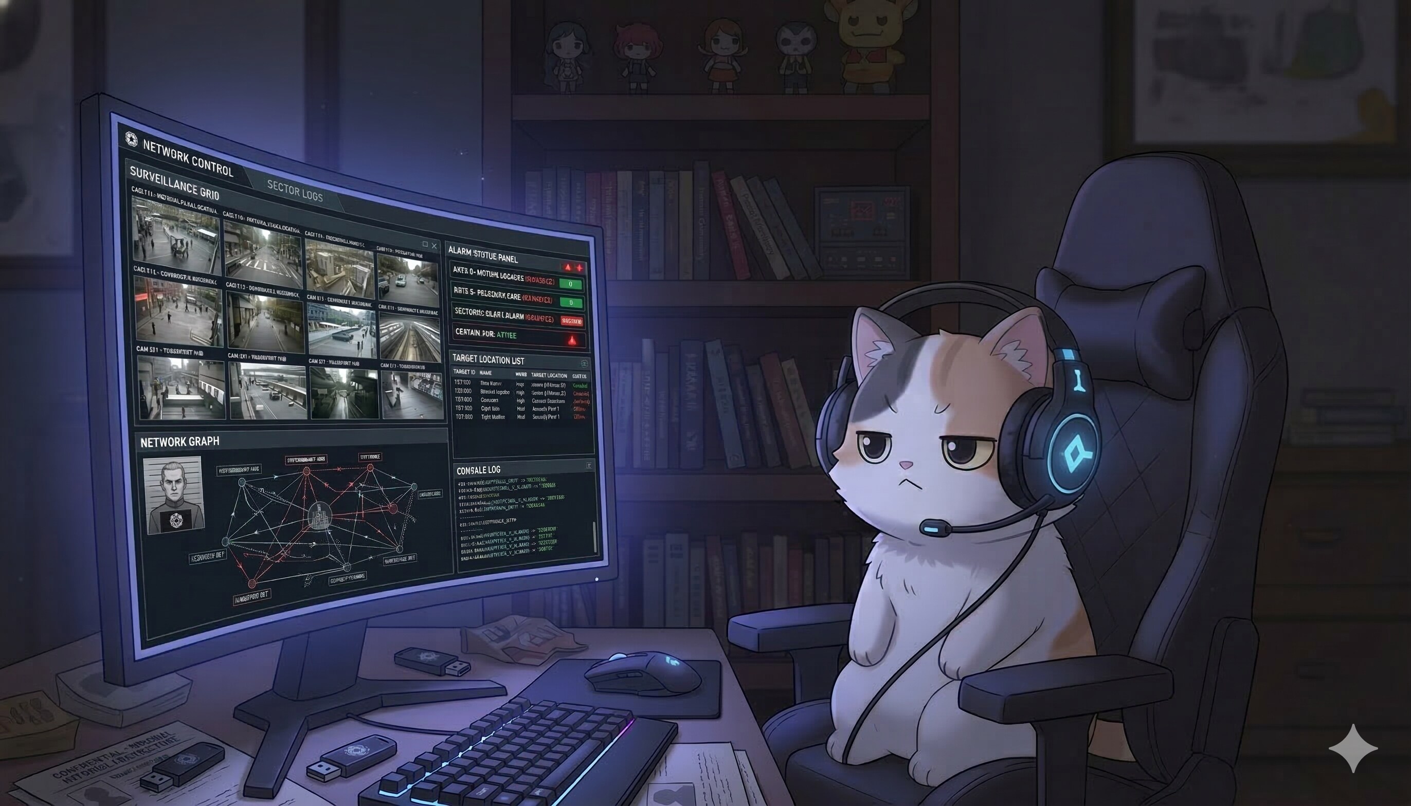 ねこハッカー | の人気AIイラスト・グラビア