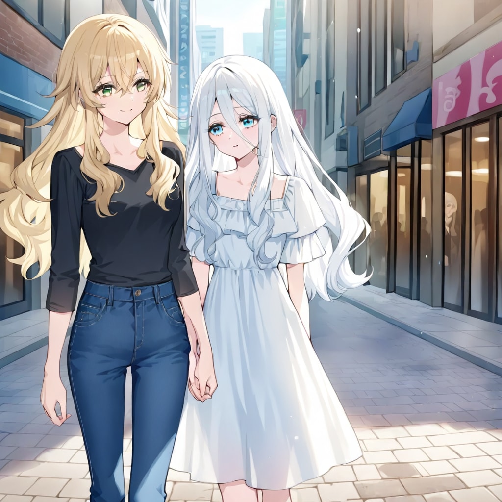 朝の街 | の人気AIイラスト・グラビア